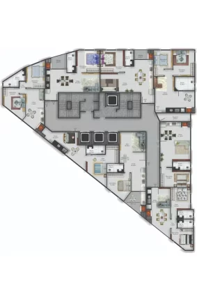 Imagem Fontainebleau Residence Flat