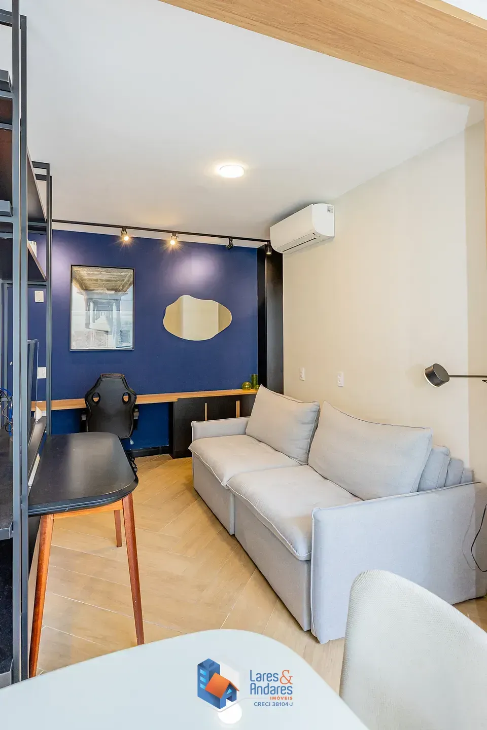 Imagem Apartamento para venda em Campo Belo com 1 quarto, sendo 1 suíte, 46m²