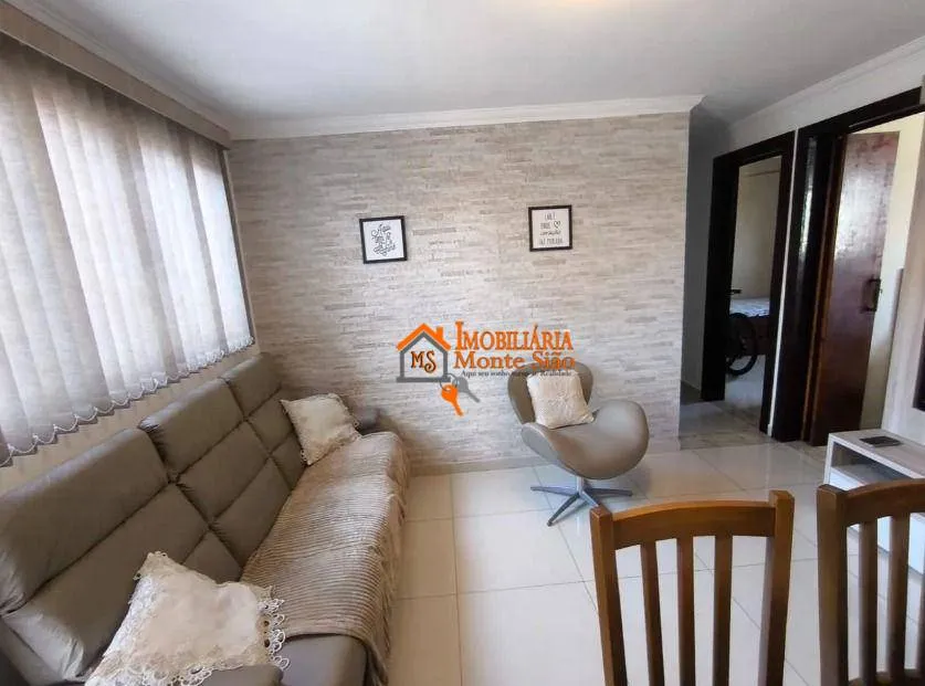 Imagem Apartamento com 2 dormitórios à venda, 46 m² por R$ 313.000,00 - Jardim Santo Expedito - Guarulhos/SP