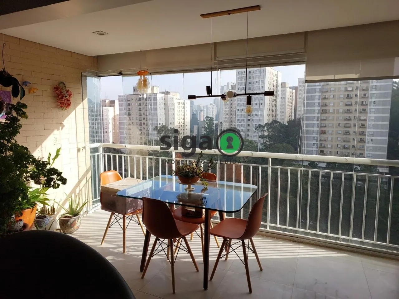 Imagem Apartamento para venda com duas suites, ambientes integrados, duas vagas de garagem e lazer completo