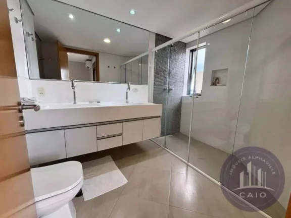 Imagem Apartamento com 3 dormitórios para alugar, 127m² por R$ 11.000 - Alphaville