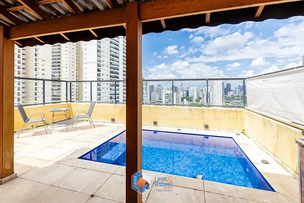 Imagem Cobertura Duplex à venda 2 Quartos 1 Suite 3 Vagas 210M² Brooklin Paulista São Paulo - SP
