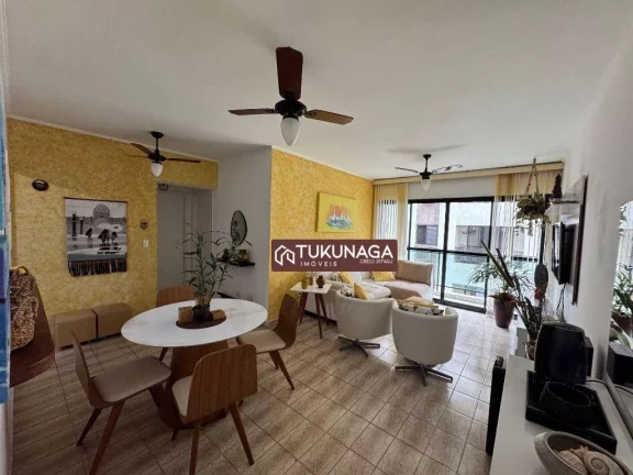 Foto do imóvel Apartamento Condomínio Edifício Navegante ll com 2 dormitórios à venda, 134 m² por R$ 500.000 - Jardim Las Palmas - Guarujá/SP