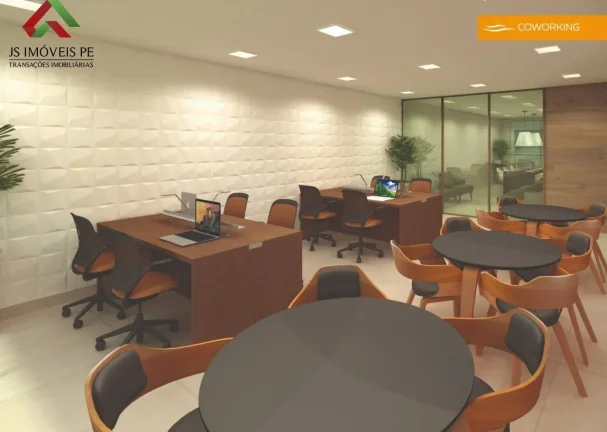 Imagem Apartamento à venda em Candeias, Jaboatão dos Guararapes-PE: 1 quarto, 1 sala, 1 banheiro, 1 vaga, 23,87m²!