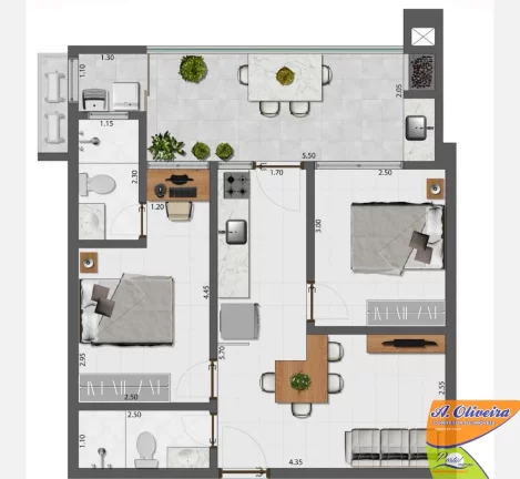 Imagem LANÇAMENTO - PRAIA PEREQUE AÇÚ UBATUBA- APARTAMENTOS A PARTIR DE 60M² A 72M²