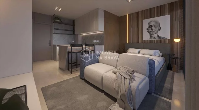 Imagem Apartamento à venda, 2 quartos, 1 suíte, 1 vaga, Praia Brava - Itajaí/SC