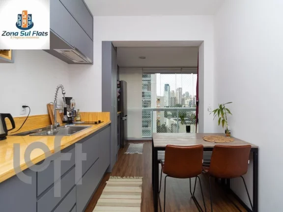 Imagem Apartamento à Venda Na Vila Olímpia Com 1 Suíte, Varanda e 1 Vaga