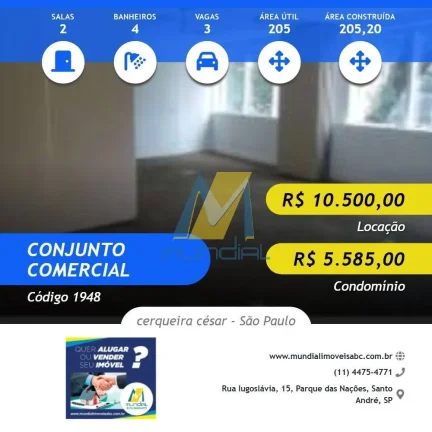 Seu escritório no endereço mais estratégico de São Paulo.
