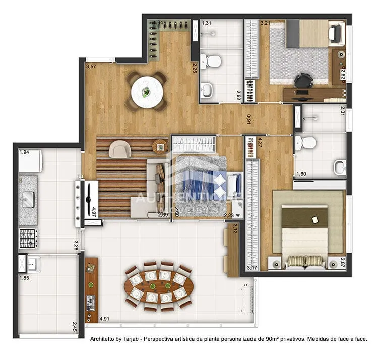 Imagem Architetto Saúde - Apartamento à venda em São Paulo/SP