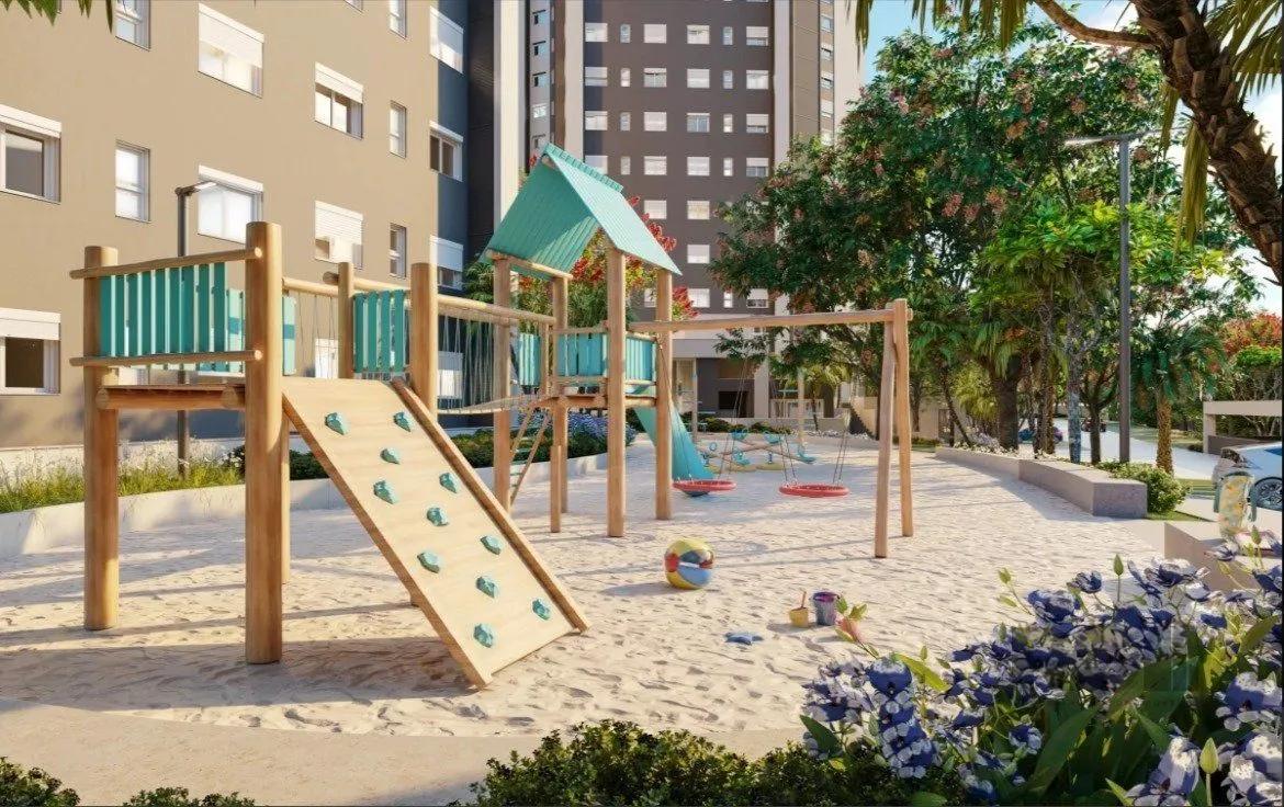 Imagem Apartamento de 2 dormitórios com vaga coberta no bairro Jardim Itu