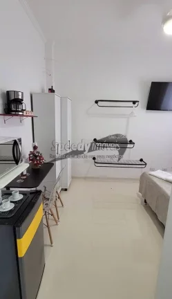 Imagem Apartamento para venda em São Vicente com 1 dormitório.
