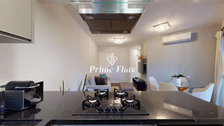 Imagem Flat disponível para locação no The First Free Flex Residence no Jardins, com 80 m², 2 dormitórios e 2 vagas