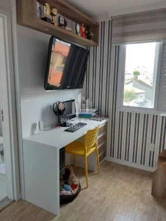 Imagem Apartamento 95m² de Alto Padrão 2 Dormitórios 1 Suíte com CLoset e Sacada (Podendo ser 3), Terraço Gourmet, 2 Vagas, Lazer Completo no Jardim Pedroso em Mauá-SP