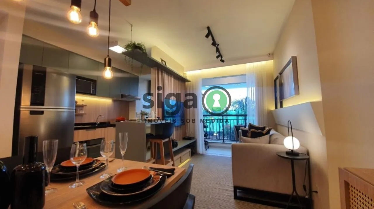 Imagem Apartamento 45 m² | 2 Dormitórios | 1 vaga | Totalmente Mobiliado na Vila Andrade