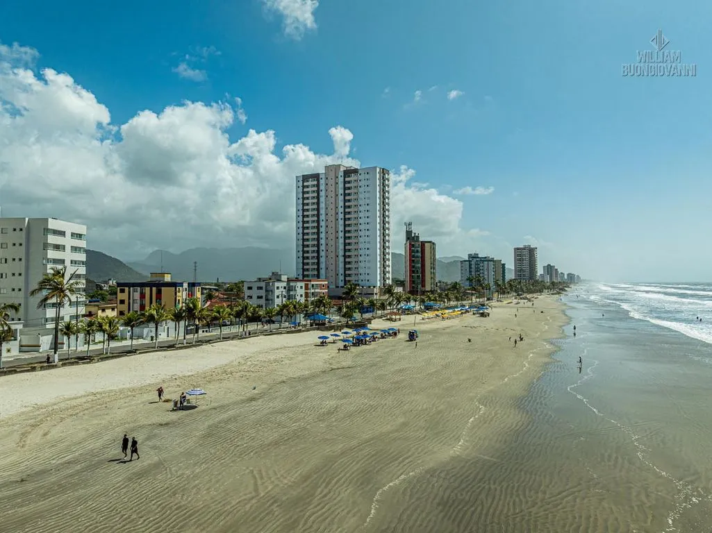 Imagem Apartamento 3 dormitórios sendo 1 suíte frente mar - Mongaguá