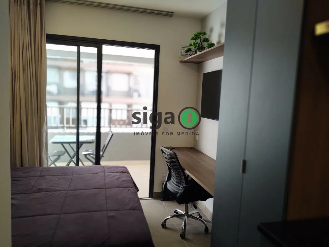 Imagem Studio para venda na Vila Clementino em andar alto