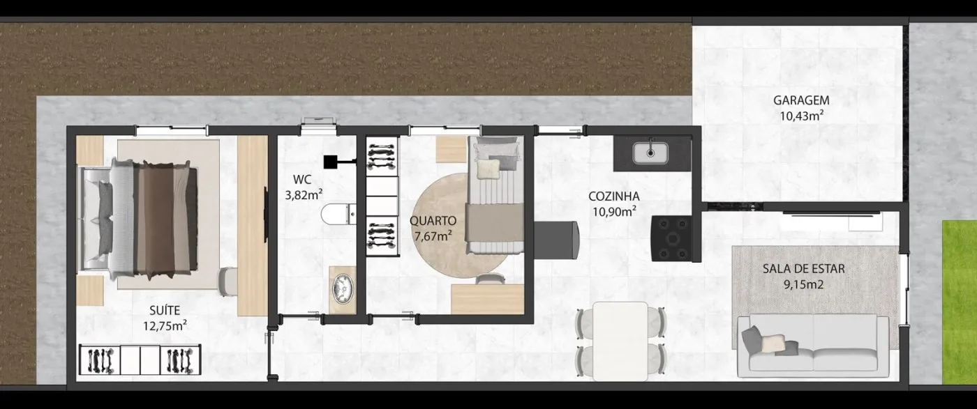 Imagem Casas Esmeraldas | Bairro Jóia | Timon