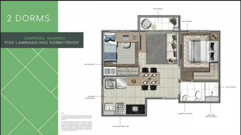 Imagem Apartamento com 2 Quartos à Venda, 40 m² em Vila Pirituba - São Paulo