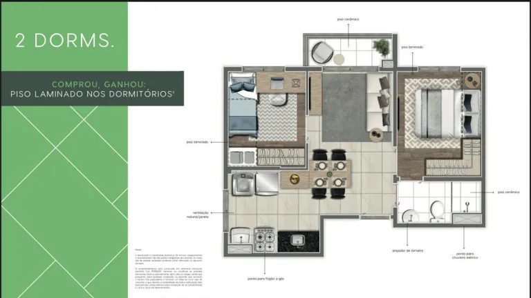 Imagem Apartamento com 2 Quartos à Venda, 40 m² em Vila Pirituba - São Paulo