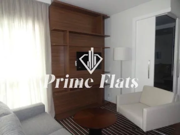 Imagem Flat disponível para locação no Estanconfor Villa Olímpia, com 133m², 2 dormitórios e 2 vagas de garagem