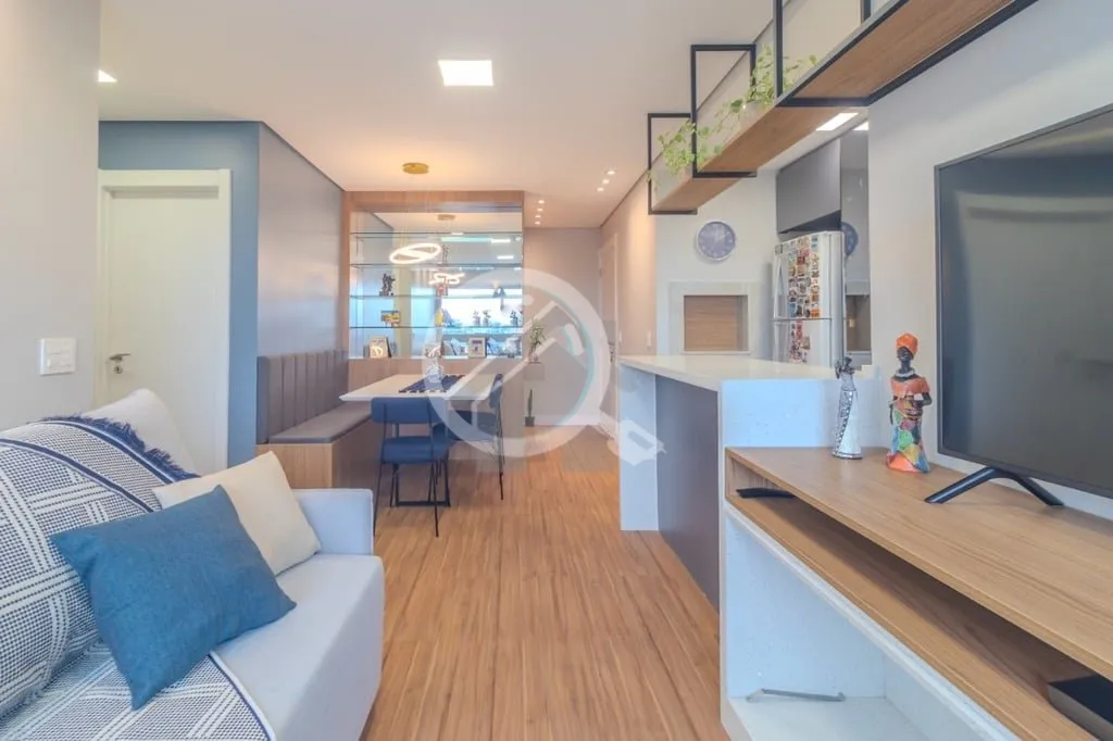 Imagem Lindo apartamento de dois Dormitórios, todo decorado por arquiteta renomada. O banheiro da Suíte f...