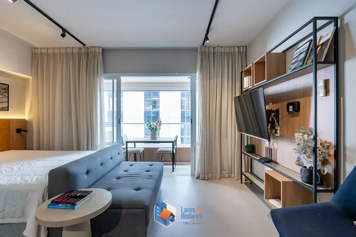 Imagem Studio para venda em Campo Belo com 1 quarto, 40m²