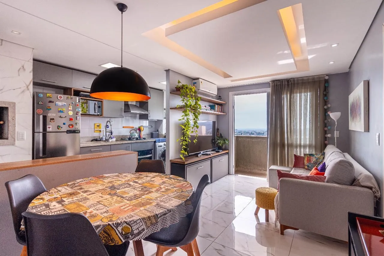 Imagem Apartamento de 1 dormitório mobiliado no pornto mais alto do Petrópolis,