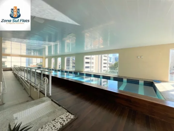 Imagem Apartamento à Venda No Brooklin Com 1 Dormitório e 1 Vaga - Mobiliado