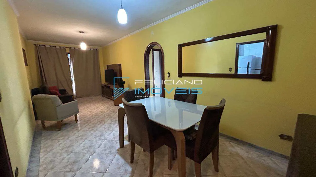 Imagem Apartamento com 2 quartos, Guilhermina, Praia Grande - R$ 620 mil, Cod: 7411