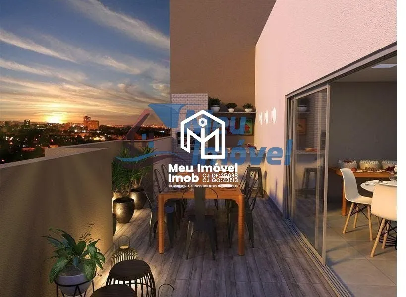 Imagem QN 120 POP HOUSE Cobertura 2 QUARTOS 1 SUÍTE 2 VAGAS 108,32m² Varanda Lazer