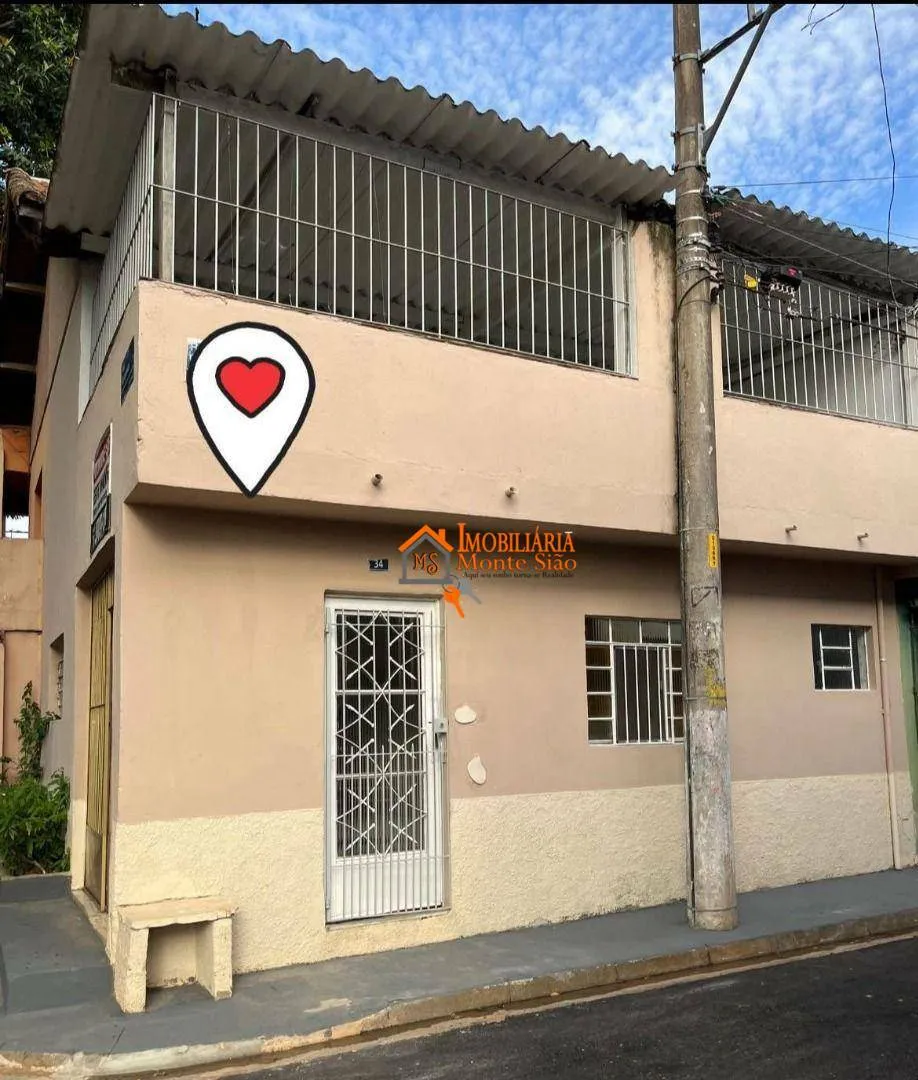 Foto do imóvel Sobrado com 2 dormitórios à venda, 64 m² por R$ 320.000 - Conjunto Residencial Haroldo Veloso - Guarulhos/SP