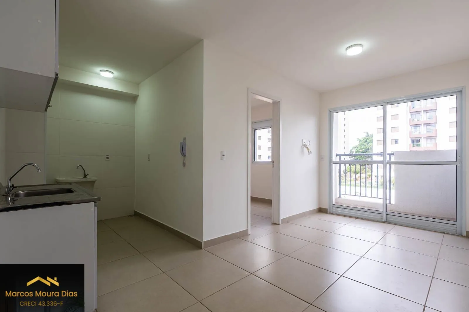 Foto do imóvel Apartamento moderno perto da USP, 2 Dormitórios, Varanda e 1 Vaga de Garagem