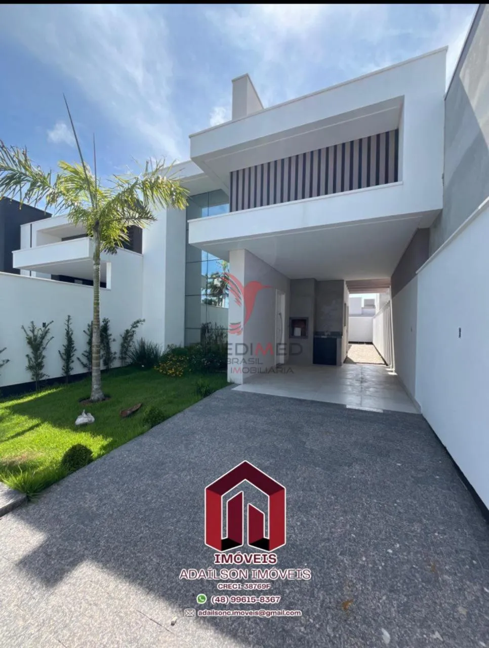 Foto do imóvel Casa com 3 Quartos sendo um suíte à venda, 104m² Privativos - 2 vagas Tijucas SC Brasil em João Pessoa - PB