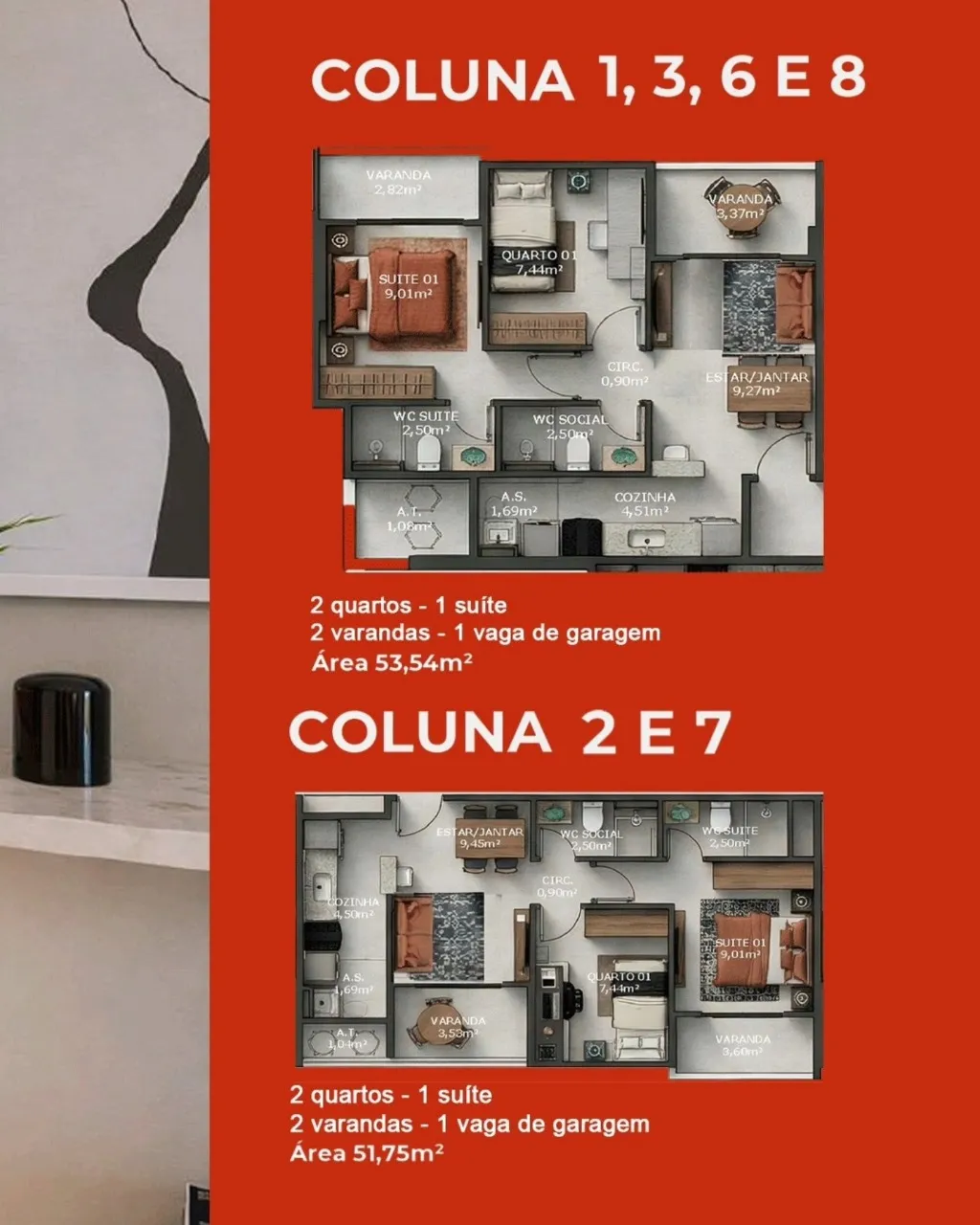 Imagem Apartamento com 2 quartos à venda em Vila Velha