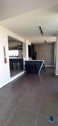 Imagem Sobrado com vista Mobiliado com Piscina Bal. Rivieira 100m Mar