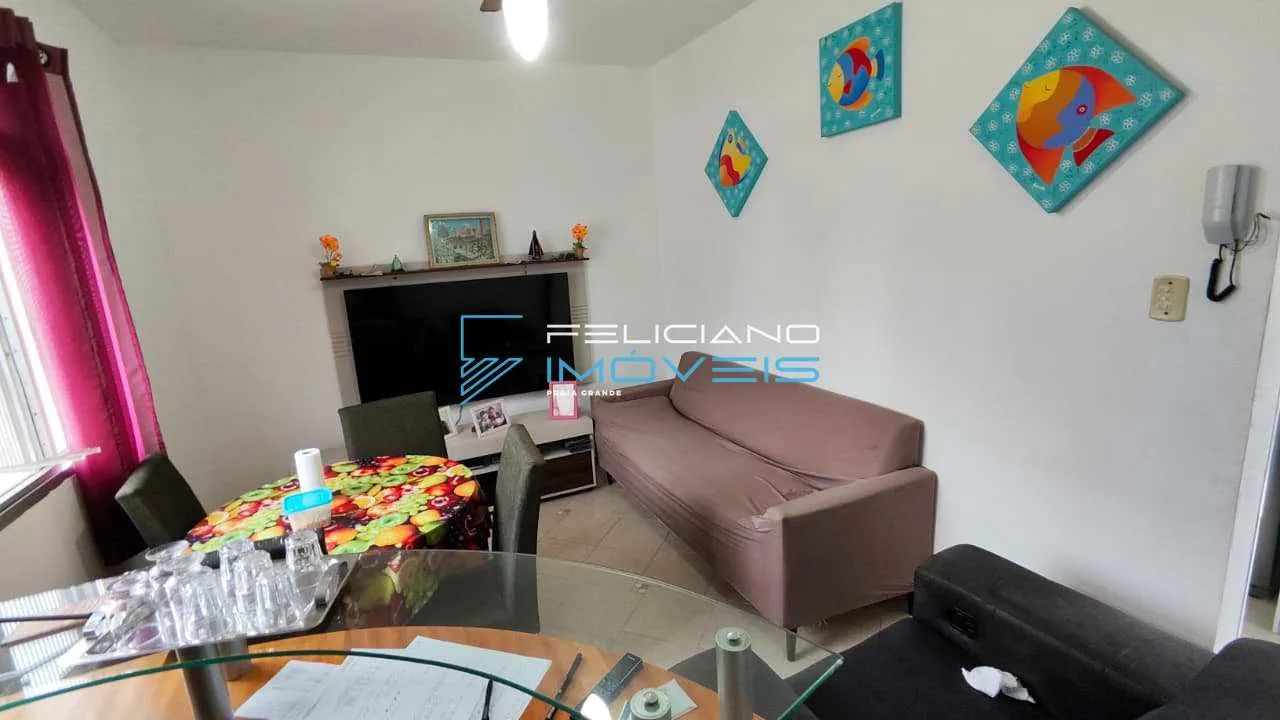 Imagem Apartamento com 1 quarto, Canto do Forte, Praia Grande - R$ 318 mil, Cod: 7516