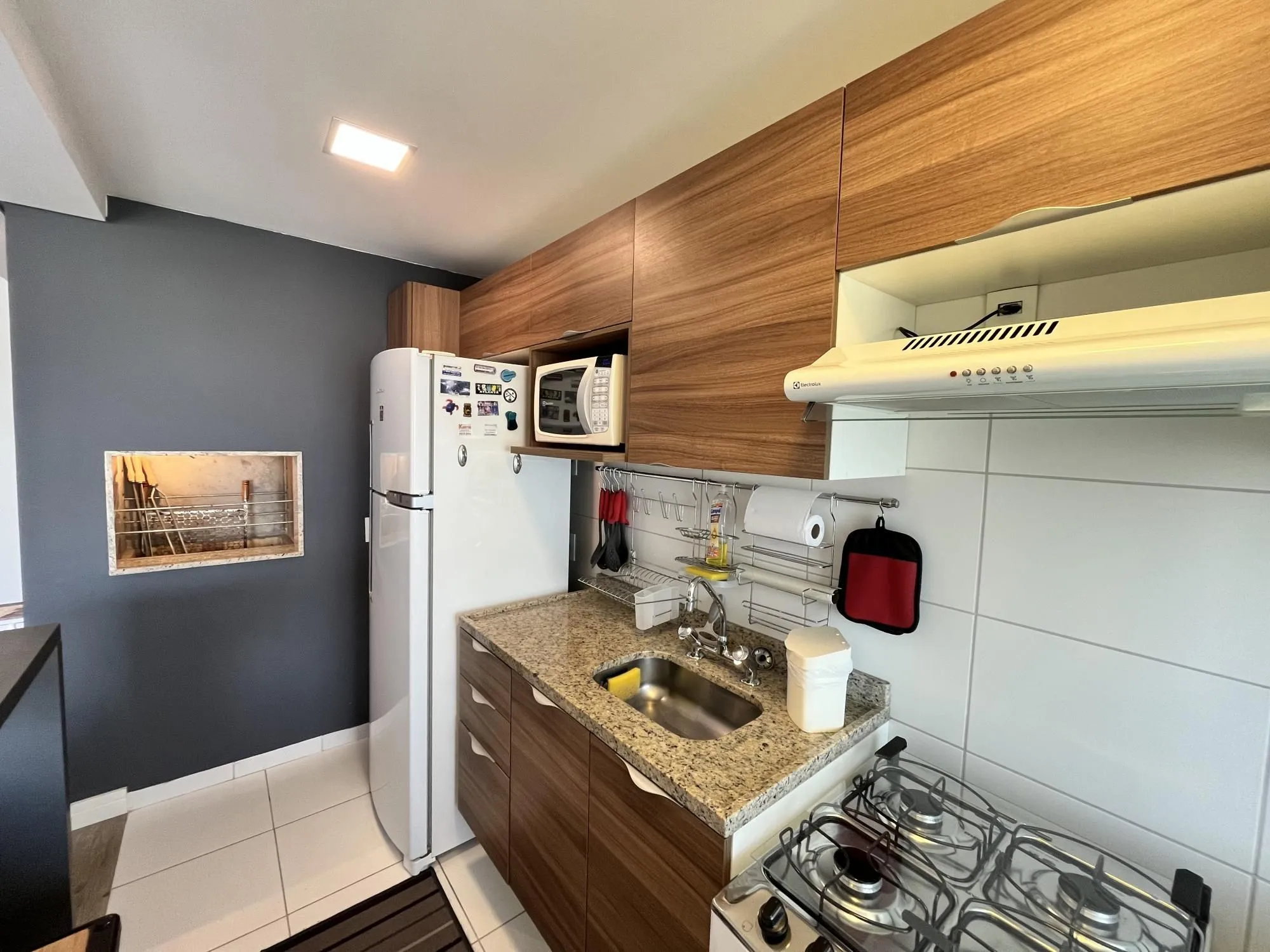 Imagem Apartamento de 2 quartos, transformados em 1 e vaga de garagem bairro S. Geraldo