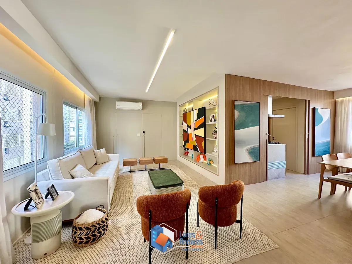 Imagem Apartamento para venda em Itaim Bibi com 3 quartos, sendo 1 suíte, 117m²