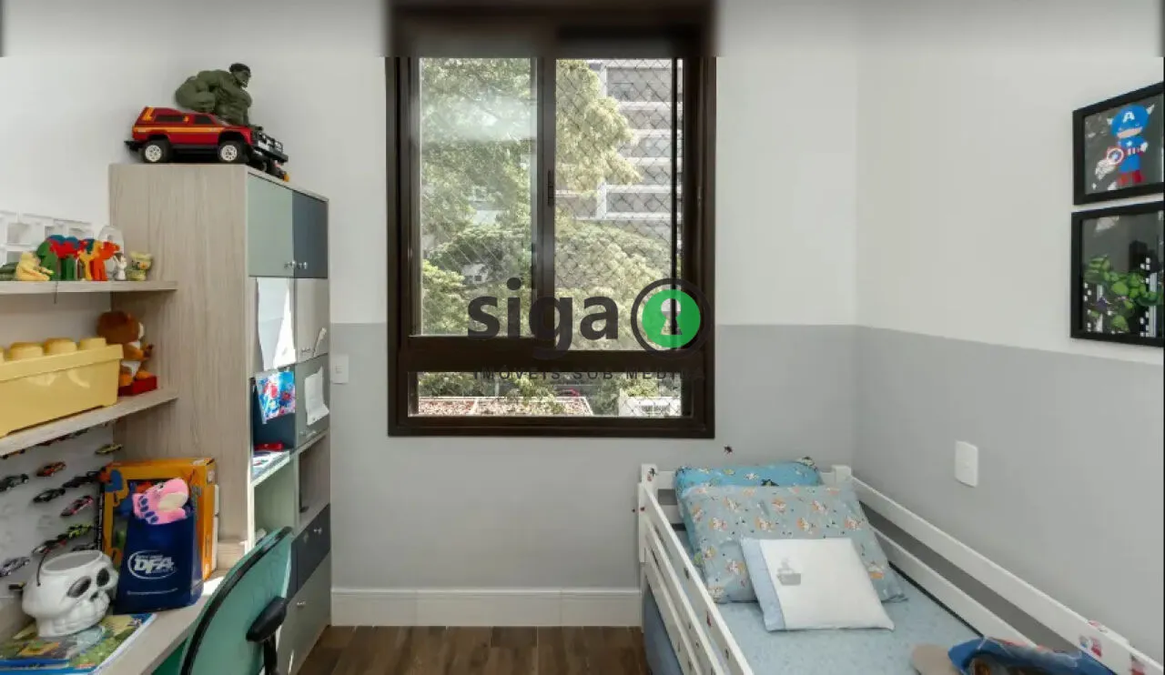 Imagem Apartamento à venda com 3 quartos e 3 vagas no Brooklin