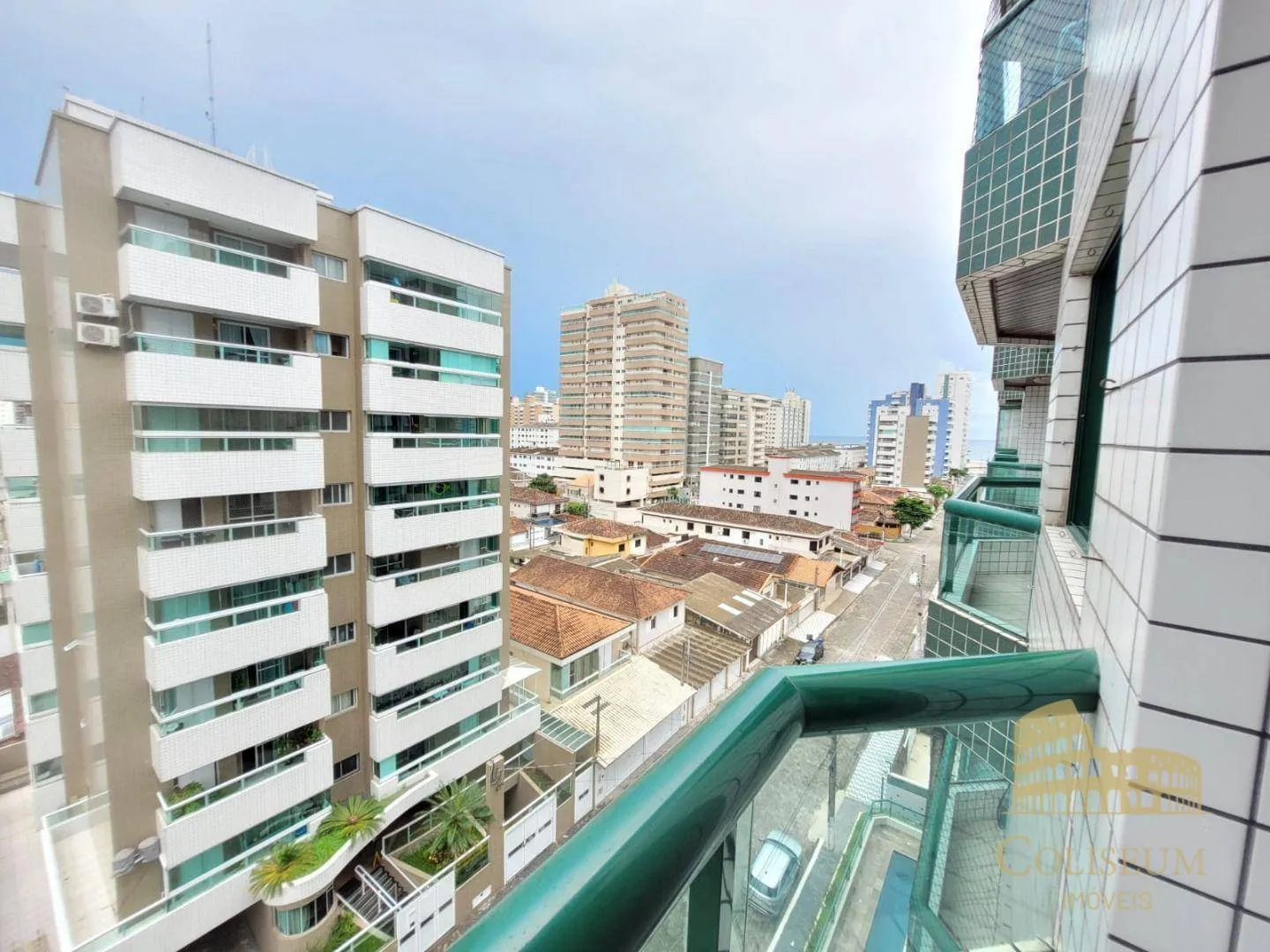 Imagem Apartamento com 2 dormitórios para alugar, 75 m² por R$ 3.500,00/mês - Vila Guilhermina - Praia Grande/SP