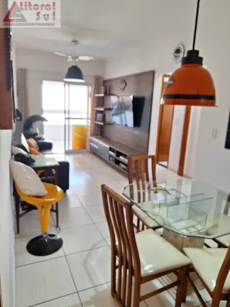 Imagem Apartamento para locação em Praia Grande-SP, Tupi: 2 quartos, 1 suite, 1 sala, 2 banheiros, 1 vaga de garagem.