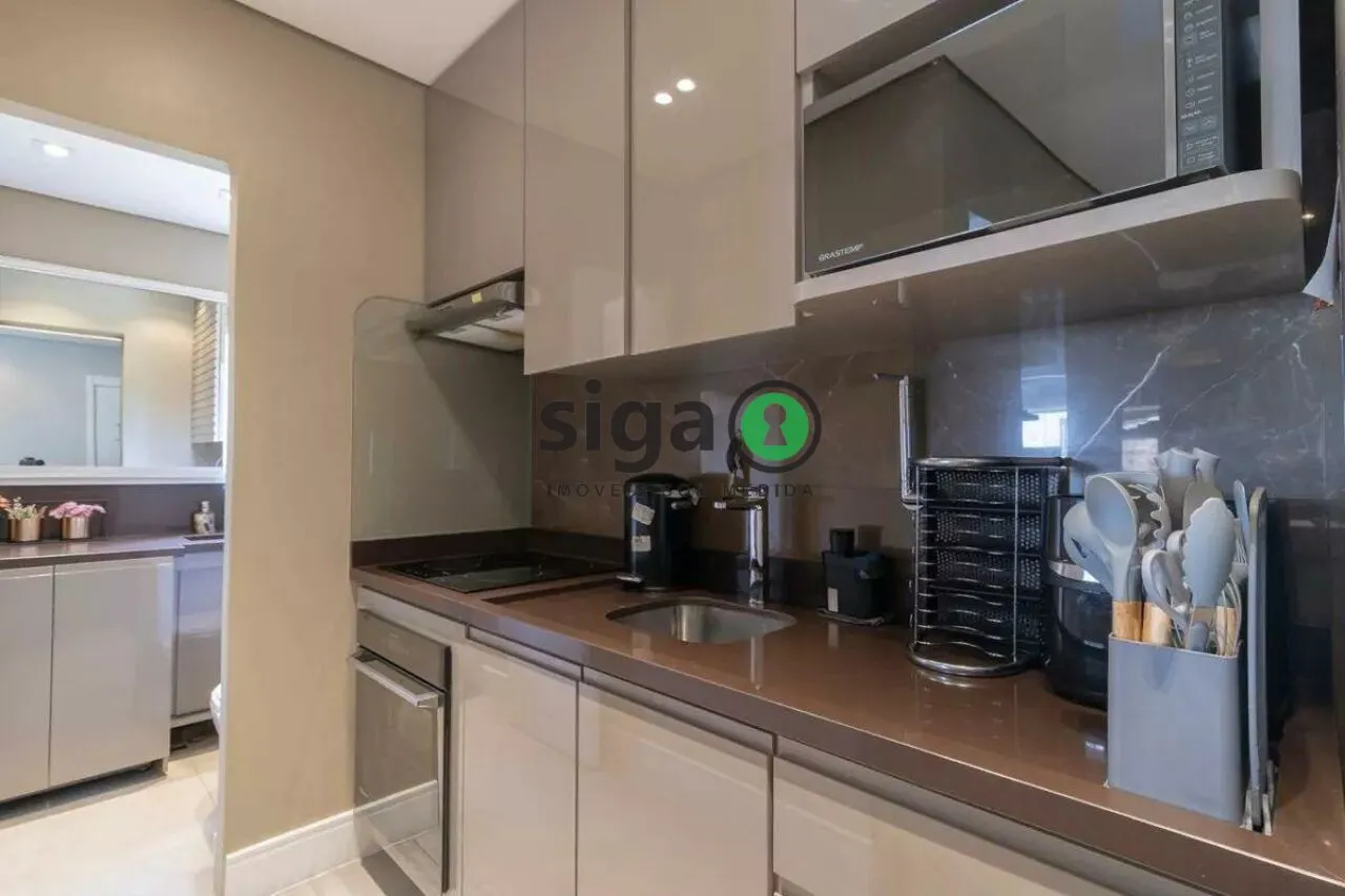 Imagem Apartamento Garden de 65m² mobiliado 3 com 2 vagas de garagem à venda na Vila Olímpia