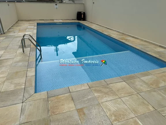 Imagem Excelente apartamento todo avarandado no centro de Ubatuba com 03 dormitórios e 156 m²