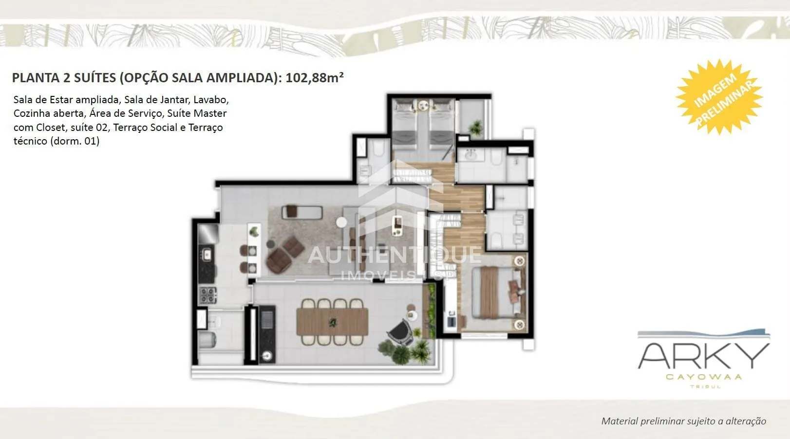 Imagem ARKY CAYOWAA PERDIZES - Apartamento à venda em São Paulo/SP