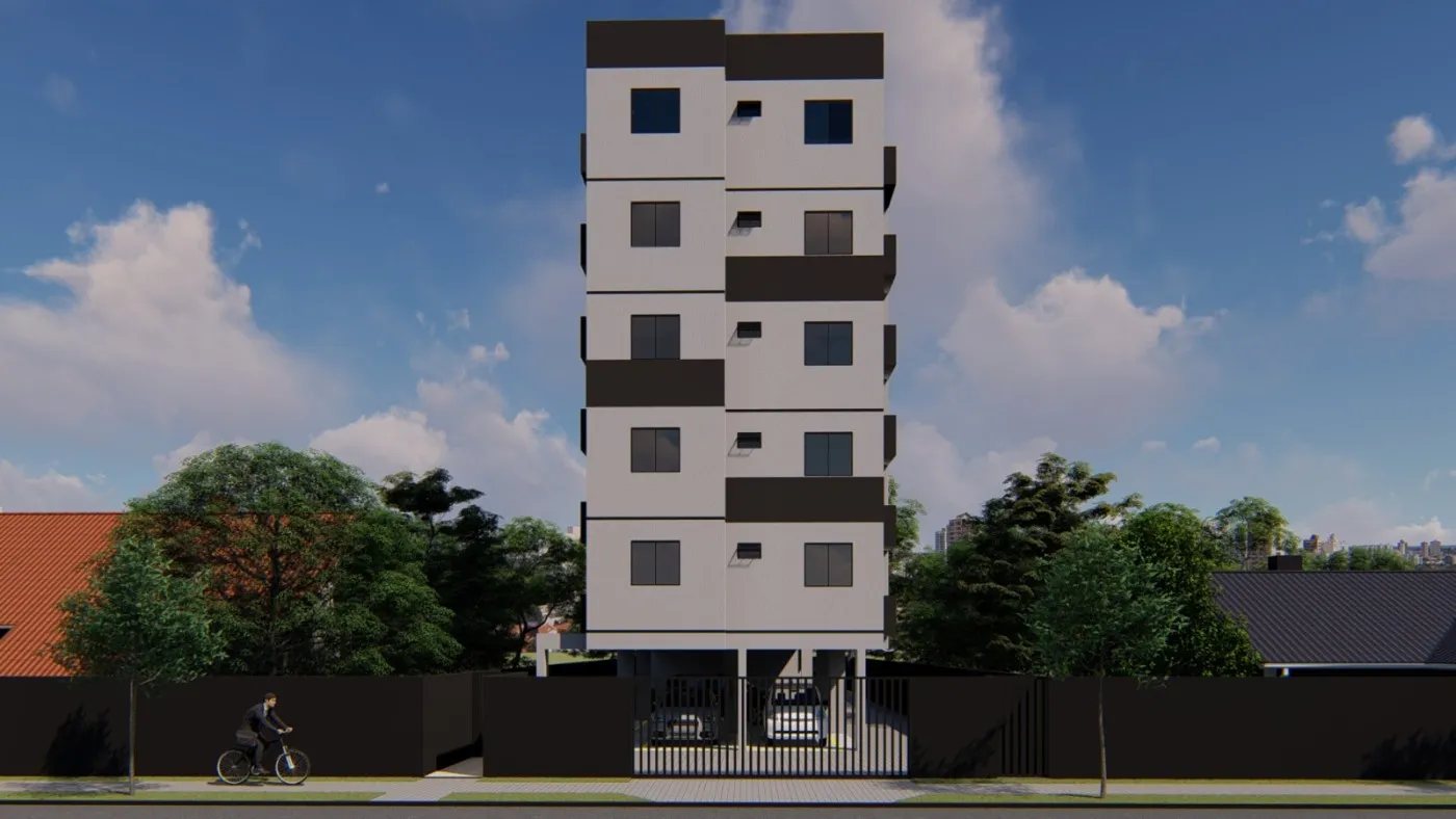 Imagem Apartamento para Venda em São José dos Pinhais, Carioca, 2 dormitórios, 1 banheiro, 1 vaga