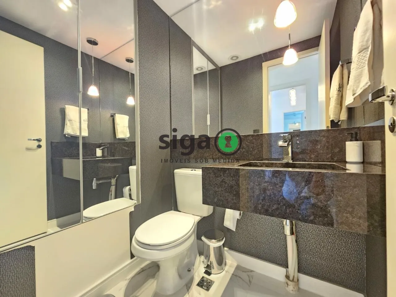 Imagem Brooklin | 105 m² - 3 dormitórios sendo 2 Suítes - Varanda Gourmet - Pronto para Morar