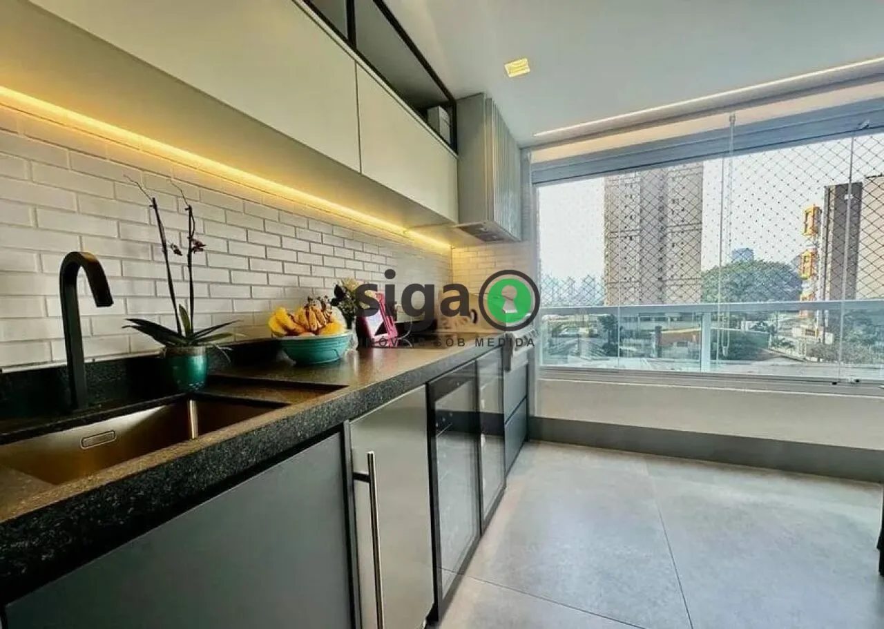 Imagem Apartamento à venda no Brooklin | 4 dormitórios (3 suítes) | Terraço envidraçado | Alto padrão