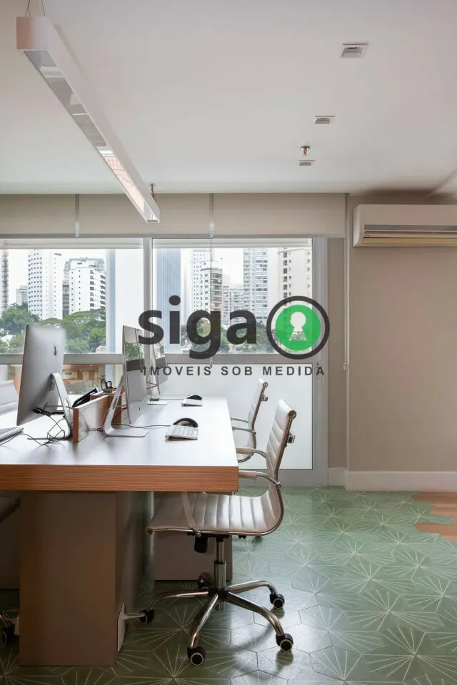 Imagem Sala Comercial 99m² no Obelisco Tower | Alto Padrão e Pronta para Uso no Campo Belo.