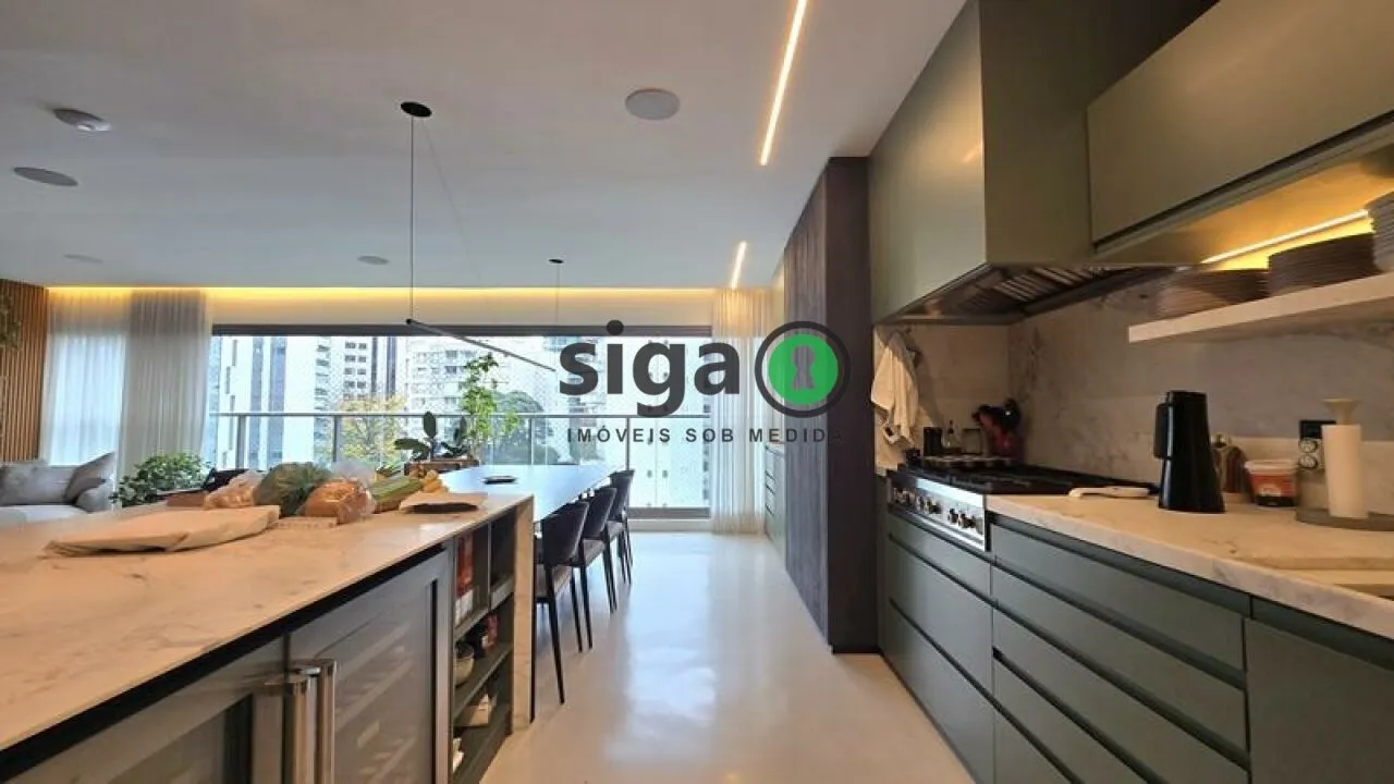 Imagem Apartamento Pronto para Morar no Campo Belo com Varanda Gourmet e 143 m²