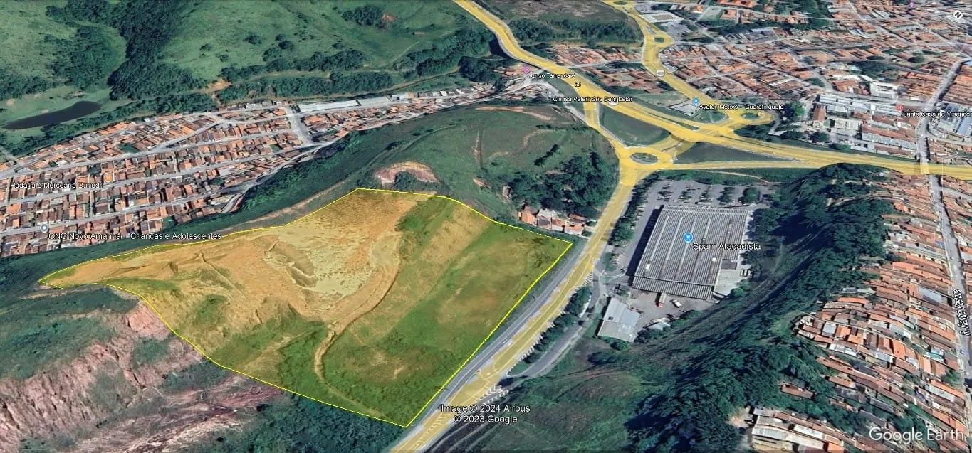 Foto do imóvel Terreno de 35.710,56 m² em Frente ao Spani Atacado em Guaratinguetá, Ideal para Empreendimentos de Alto Padrão